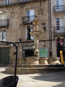 La plaza del Hierro (Iron Square) in Ourense